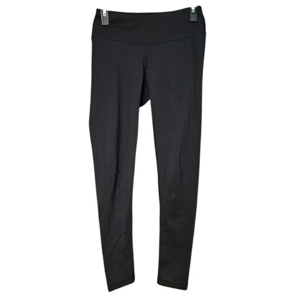 90 Degree By Reflex Pants - 90 Degree by Reflex Womens XS Black High Waist Logo Leggings Performance Pants